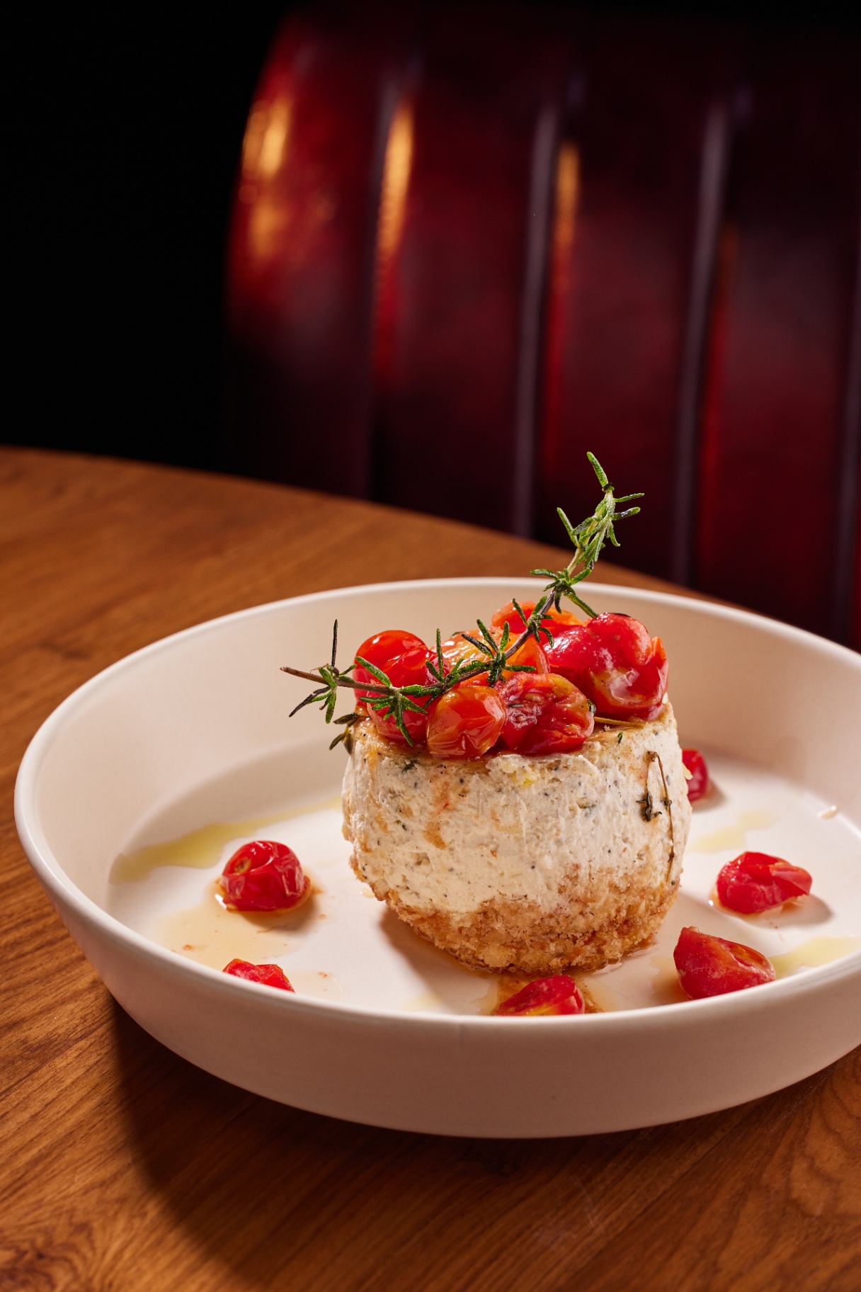 Roasted Tomato Cheesecake